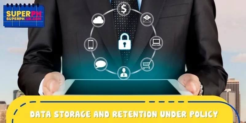 Data storage and retention under policy